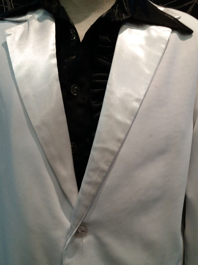 White 1970's Saturday Night Fever Suit
