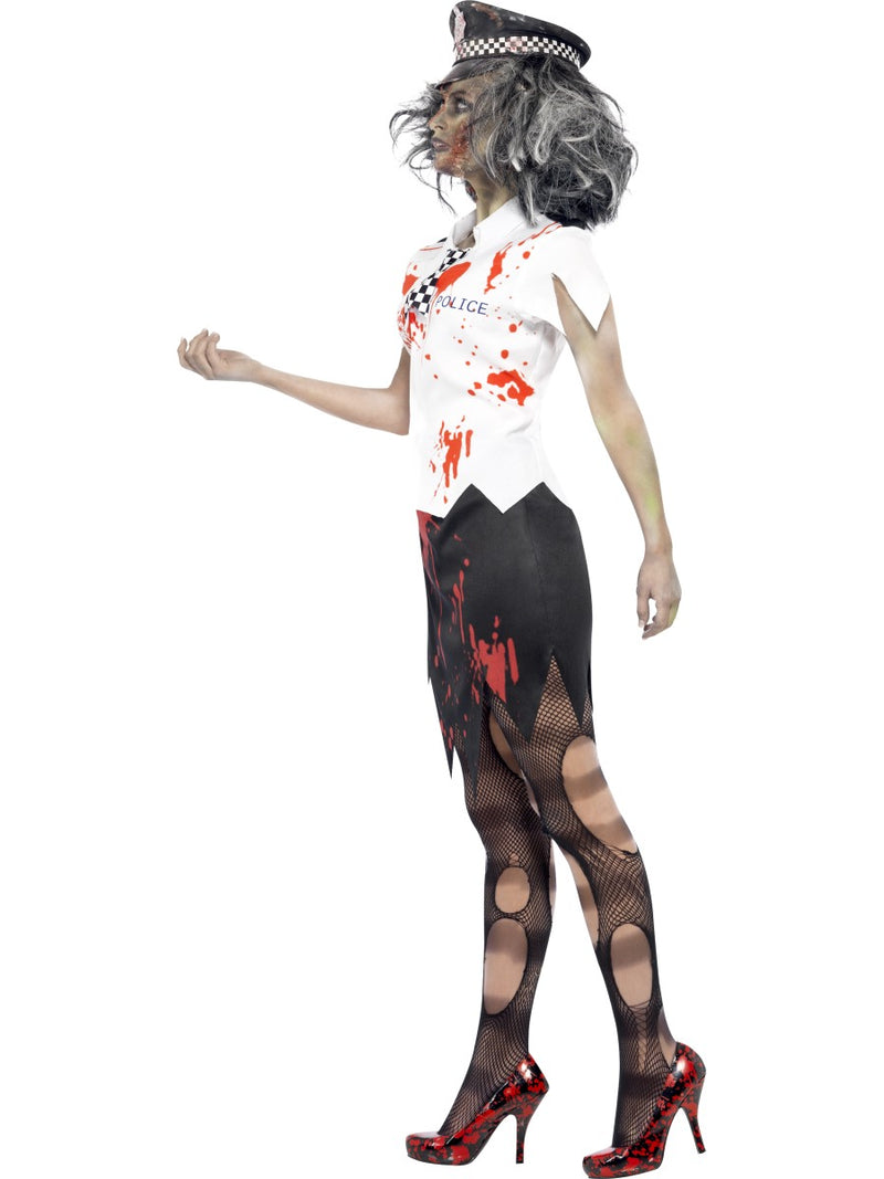 Zombie Policewoman - Side
