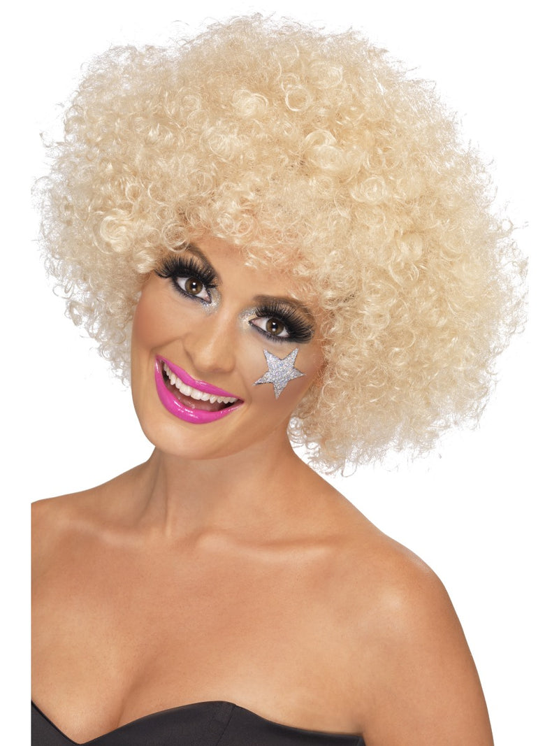 70'S Funky Afro Wig,Blonde