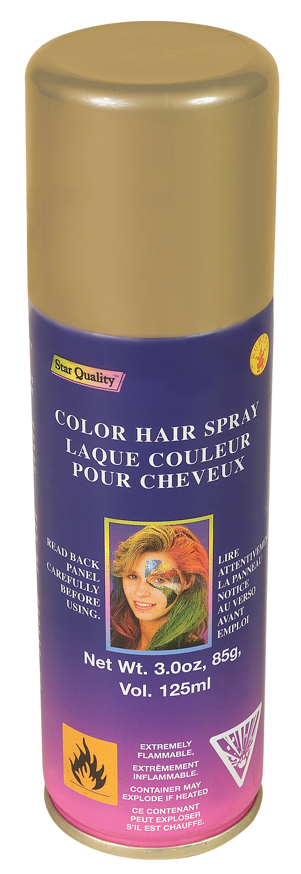 Hair Colour Spray - Gold