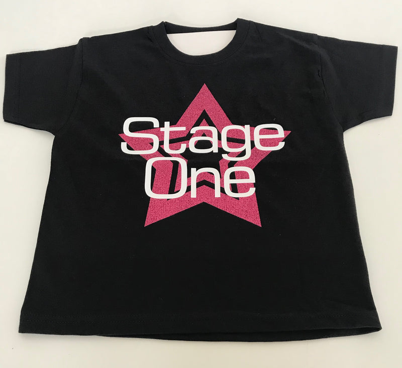 Stage One Uniform - Beginners to Stage T-shirt - Pink Star