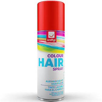 Hair Colour Spray - Red